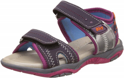 

Bubblegummers Girls Velcro Strappy Sandals(Pink