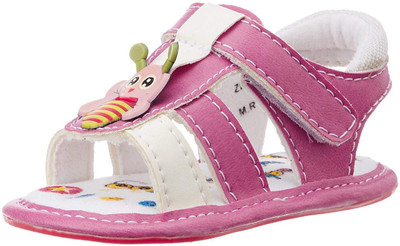 

Bubblegummers Boys & Girls Velcro Flats(Pink