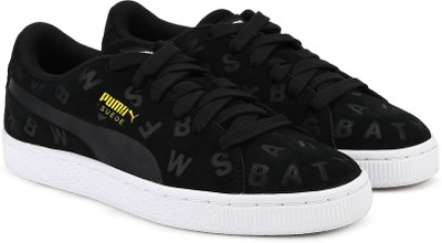 

Puma Boys & Girls Lace Sneakers(Black, Puma black-dandelion