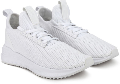 

Puma Boys & Girls Lace Running Shoes(White, Pu wte-pu blk-puma white