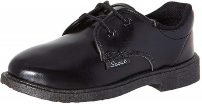 Bata Boys Lace Formal Boots(Black