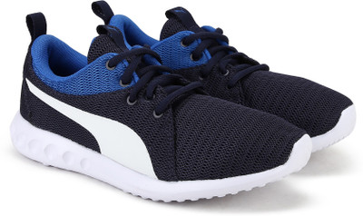 

Puma Boys & Girls Lace Running Shoes(Dark Blue, Puma white