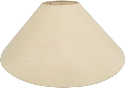 

RDC 13" Round Plain Shinny Beige - B22 Holder Ring Size Table Lamps Lamp Shade(Cotton, Plastic)