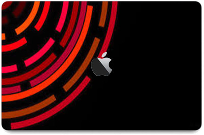 

GADGETS WRAP Printed SEMI CIRCLE Skin 13 Inch Pro (Top Only) Vinyl Laptop Decal 13