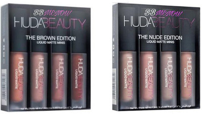 

BBMENOW Huda Beauty Liquid Matte Lipstick NUDE & BROWN Edition ( NUDE ,BROWN )(NUDE EDITION, BROWN EDITION)