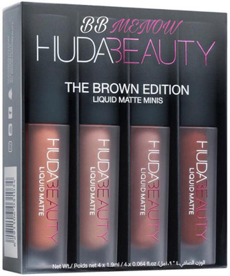 

BBMENOW Beauty Liquid Matte Lipstick BROWN Edition ( BROWN ) 16 ML(BROWN EDITION)