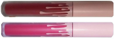 

Sheny Super Matte Finish Lipstick For Hot Woman And Girls (Brown & Valentine)(Multicolor)