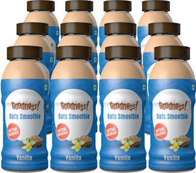 

Oh My Goodness! Milk And Vanilla Oats Smoothies | Pack of 12 205 g(Pack of 12)
