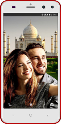 Flipkart - Intex Aqua Lions T1 Plus (Red, 16 GB)(2 GB RAM)