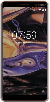 (Refurbished) Nokia 7 Plus (White & Copper, 64 GB)(4 GB RAM)