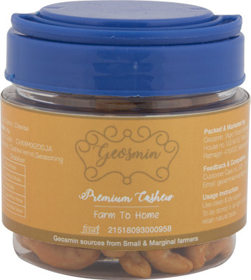 

GEOSMIN Cheese Flavour Roasted Premium Cashew Nuts Cashews(200 g, Mason Jar)