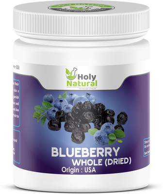 

Holy Natural Dried Blueberries Whole - 200 GM Blueberry(200 g, Box)