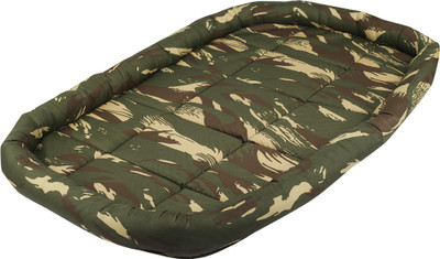 

SRI Deluxe Soft & Comfortable Cameo Print Flat Pet Bed M Pet Bed(Army Green)