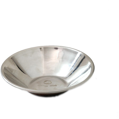 

Goofy Tails Round Stainless Steel Pet Bowl(500 Brown)