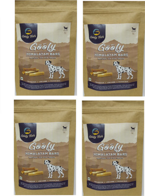 

Goofy Tails Himalayan Yak Milk Bars 100% Veg L Milk Dog Treat(200 g, Pack of 4)