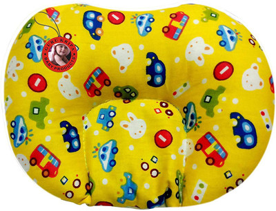 

Guru Kripa Baby Products Printed Baby Pillow(Yellow)
