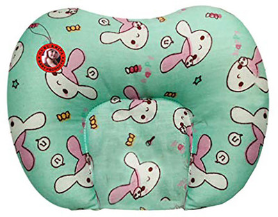 

Guru Kripa Baby Products Printed Baby Pillow(Green)