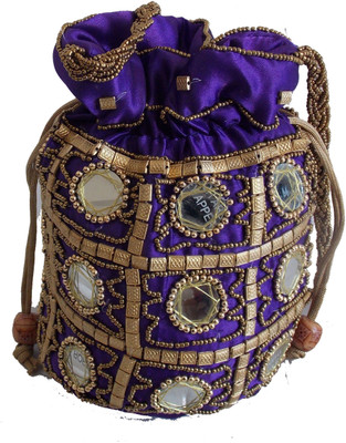 

daniyal VNNP0001 Potli(Orange, Green, Purple, Multicolor), Green;multicolor;orange;purple