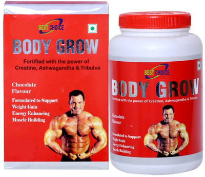 

BEST CHOICE BODY GROW WHEY PROTEIN POWDER Whey Protein(300 g, CHOCOLATE)