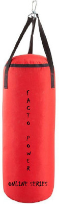 

FACTO POWER ONLINE SERIES 1.5 FEET LONG, PU MATERIAL, RED COLOR, UNFILLED WITH HANGING STRAPS Hanging Bag(1.5, 18 kg)