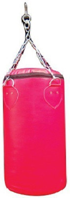 

FACTO POWER 2.5 Feet Length RED Color Unfilled Synthetic Leather Hanging Bag(Heavy, 1 kg)