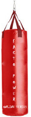 

FACTO POWER ONLINE SERIES 4.5 FEET LONG, SRF MATERIAL, RED COLOR, UNFILLED WITH HANGING STRAPS Hanging Bag(4.5, 54 kg)