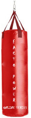 

FACTO POWER ONLINE SERIES 7.0 FEET LONG, SRF MATERIAL, RED COLOR, UNFILLED WITH HANGING STRAPS Hanging Bag(7.0, 84 kg)