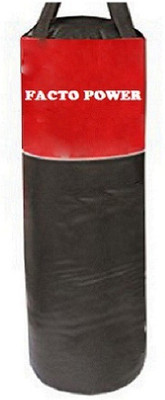 

FACTO POWER 2.0 Feet Long, P.U Material, Red and Black Color, Unfilled with Straps Hanging Bag(2, 24 kg)