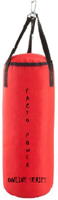 

FACTO POWER ONLINE SERIES 4.0 FEET LONG, PU MATERIAL, RED COLOR, UNFILLED WITH HANGING STRAPS Hanging Bag(4.0, 48 kg)