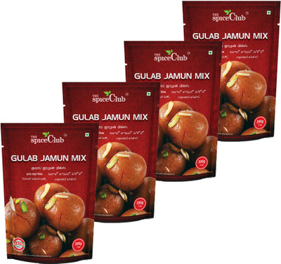 

The Spice Club Gulab Jamun Mix 200 Grams - Pack of 4, (Delicious Sweet Mix), Net Weight - 800 g(Pack of 4)