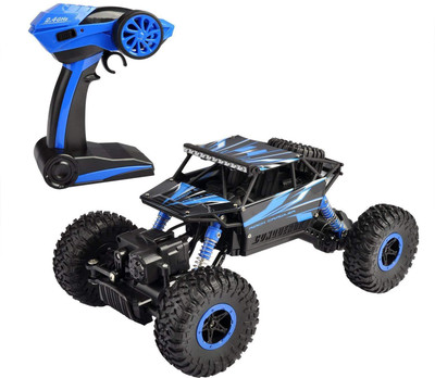 

Civil 2.4Ghz 1/18 RC Rock Crawler Vehicle Buggy Car 4 WD Shaft Drive High Speed Remote Control Monster Off Road Truck 27(Multicolor)