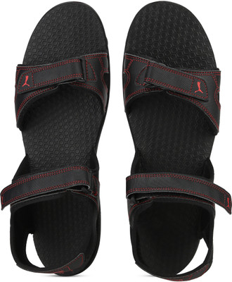 

Puma Men black-high risk red Sports Sandals