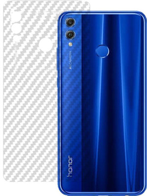 Marshland Back Screen Guard for Honor 8X, Bubble Free, Screen Protector Flexible, (Transparent)(Pack of 1)