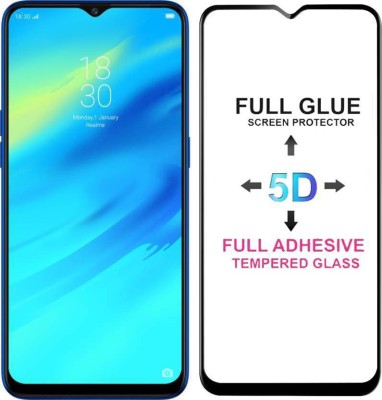 Express Buy Edge To Edge Tempered Glass for Samsung Galaxy A6 Plus (2018) Premium 5D 9H Full Glue)(9H Tempered Glass)(Pack of 1)