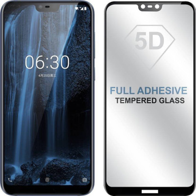 Express Buy Edge To Edge Tempered Glass for Nokia 6(Pack of 1)