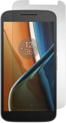 Hycot + Tempered Glass Guard for Moto G4 Screen Guard(Pack of 1)