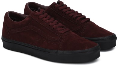 vans shoes for men maroon