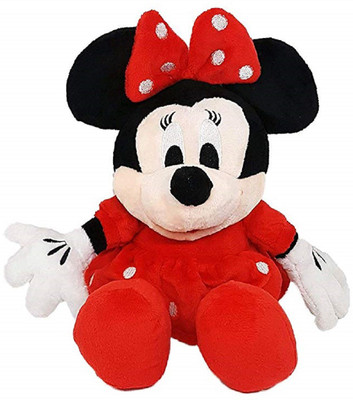 

CREATIVEVILLA STUFFED CUTE RED MICKEY MINNIE SOFT TOY CVST10102 - 30 cm(Multicolor)