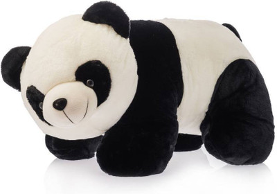 

ONRR COLLECTIONS Panda 35 cm long 25cm wide made of high quality material ( black,white coloured ) - 35 cm(Black, White)