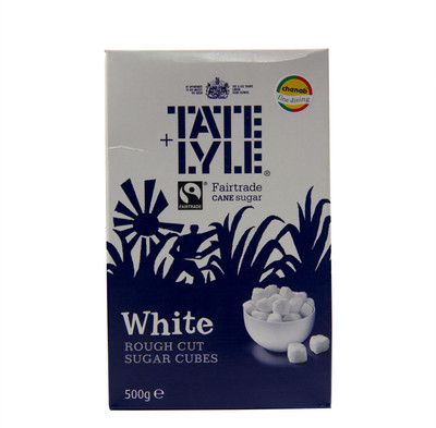 

Tate & Lyle Fairtrade White Rough Cut Sugar Cubes Sugar(500 g)
