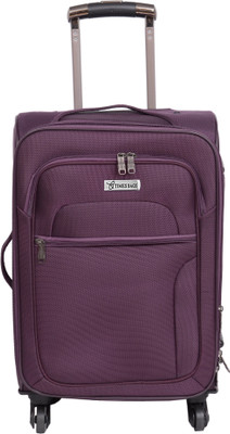 Times Bags Stylish Polyster Expandable Trolley Bag Check-in Luggage 3TB4W Expandable Check-in Luggage -  inch(Purple