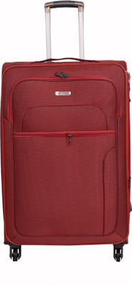 

Times Bags Stylish Polyster Expandable Trolley Bag Cabin Luggage 3TB4W Expandable Cabin Luggage -  inch(Red