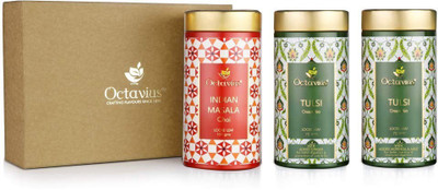 

Octavius GTC3 -Grand Indian Teas Tulsi, Spices Tea(750 g, Festive Gift Box)
