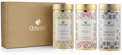 

Octavius GTC3 -Festive infusions Rose, Herbs Herbal Tea(700 g, Festive Gift Box)