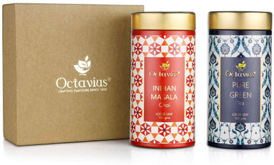 

Octavius GTC2-Tealightful infusions Spices, Plain Tea(620 g, Festive Gift Box)