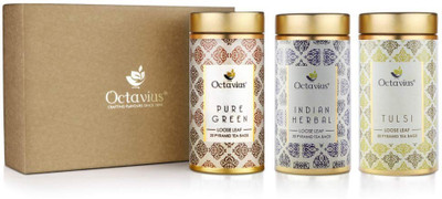 

Octavius GTC3- Immunitea Tulsi, Spices Green Tea(700 g, Festive Gift Box)