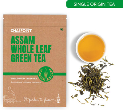 

chai point Green Tea 100g (40 cups) | Whole leaf tea enriched with Anti-Oxidants (pack of 2) Herbs Green Tea(100 g, Box)