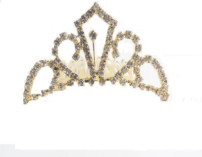 

GULZAR Tiara(Silver, Pack of 1)