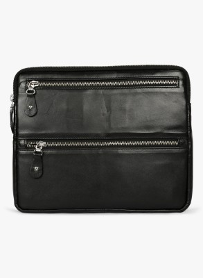 JL Collections Leather document Holder(Black)