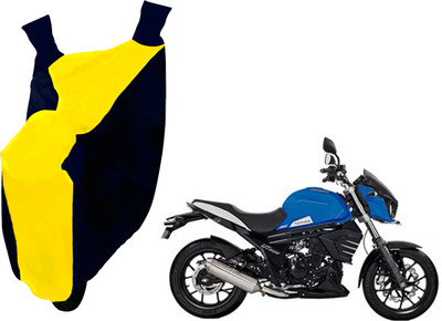 AUTO PEARL Two Wheeler Cover for Mahindra(Mojo, Yellow, Blue)